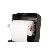 Semi-Autocut Paper Towel Dispenser-Black - Side View