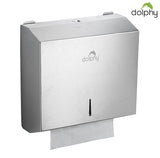 SS Slimline Paper Towel Dispenser - Front View
