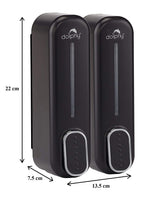 CLASSIC Dual Soap/Shampoo Dispenser 300ml -Black