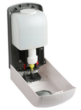 Manual Soap-Sanitiser Dispenser 1000ML - White - Front View
