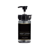 Liquid Soap Dispenser 300ml - Transparent Black - Front View