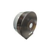 Jumbo Toilet Roll Dispenser - Black - Side View