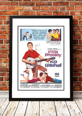 Elvis 'Kid Galahad' Framed Movie Poster! - Framed A4