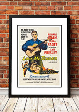Elvis 'Love Me Tender' Framed Movie Poster! - Framed A4