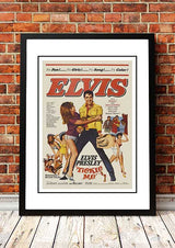 Elvis 'Ticke Me' Framed Movie Poster! - Framed A4