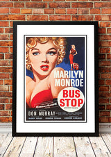 Marilyn Monroe ??us Stop??Framed Movie Poster! - Framed A3