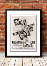 Marilyn Monroe ??he Misfits??Framed Movie Poster! - Framed A4