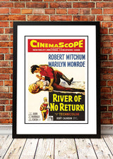 Marilyn Monroe ??iver of No Return??Framed Movie Poster! - Framed A2