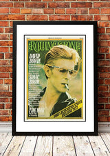 David Bowie' Rolling Stone Magazine Cover! - Framed A3