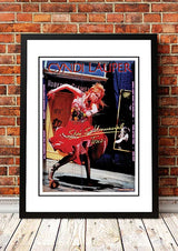 Cyndi Lauper ??he?? So Unusual??In Store Promotional Poster 1983 - Framed A3
