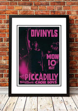 Divinyls ??he Piccadilly??Sydney, Australia Concert Poster 1983 - Framed A3