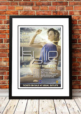 Kylie Minogue ??n A Night Like This??Australian Tour Poster 2001 - Framed A3