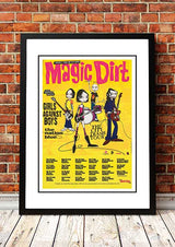 Magic Dirt ??ity Crash??Australian Tour Poster 2000 - Framed A4