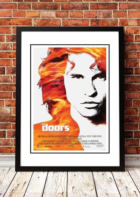 The Doors ‘The Doors’ Movie Poster 1991 - Framed A3
