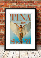 Tina Turner ??ild Lady of Rock??World Tour Poster 1979 - Framed A4