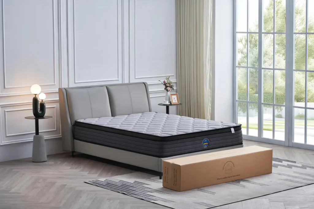 Palermo Single Mattress Memory Foam Green Tea Infused CertiPUR Approved