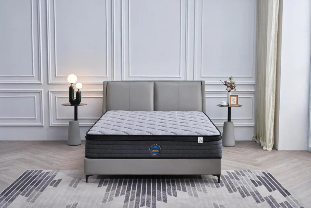 Palermo Single Mattress 30cm Memory Foam Green Tea Infused CertiPUR Approved