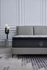 Palermo Single Mattress 30cm Memory Foam Green Tea Infused CertiPUR Approved - Side View