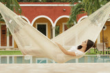 Mayan Legacy Marble Single Hammock - Perfect for Relaxation Anywhere - Rear View