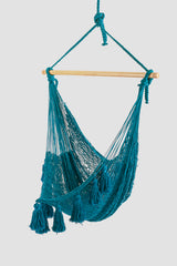 Deluxe Hammock Swing Chair in Plain in Bondi Colour - Front View