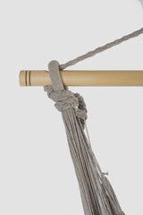 Deluxe Hammock Swing Chair in Plain Dream Sands - Top-Down View