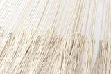 Mayan Legacy King Size Cotton Hammock with Hand-Crocheted Tassels in Marble - Perfect for Outdoor Relaxation - 45-Degree Angle