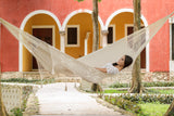 Mayan Legacy King Size Cotton Hammock with Hand-Crocheted Tassels in Marble - Perfect for Outdoor Relaxation - Extra Image