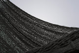 Outdoor undercover cotton Mayan Legacy hammock King size Black - 45-Degree Angle