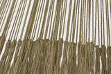 Extra-Large Outdoor Cotton Mayan Legacy Hammock for Three - King Size Cedar - Rear View