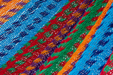 King Size Colorina Mayan Legacy Outdoor Cotton Hammock - Pet and Child Friendly, Weather Resistant, Free Carry Bag Included - Side View