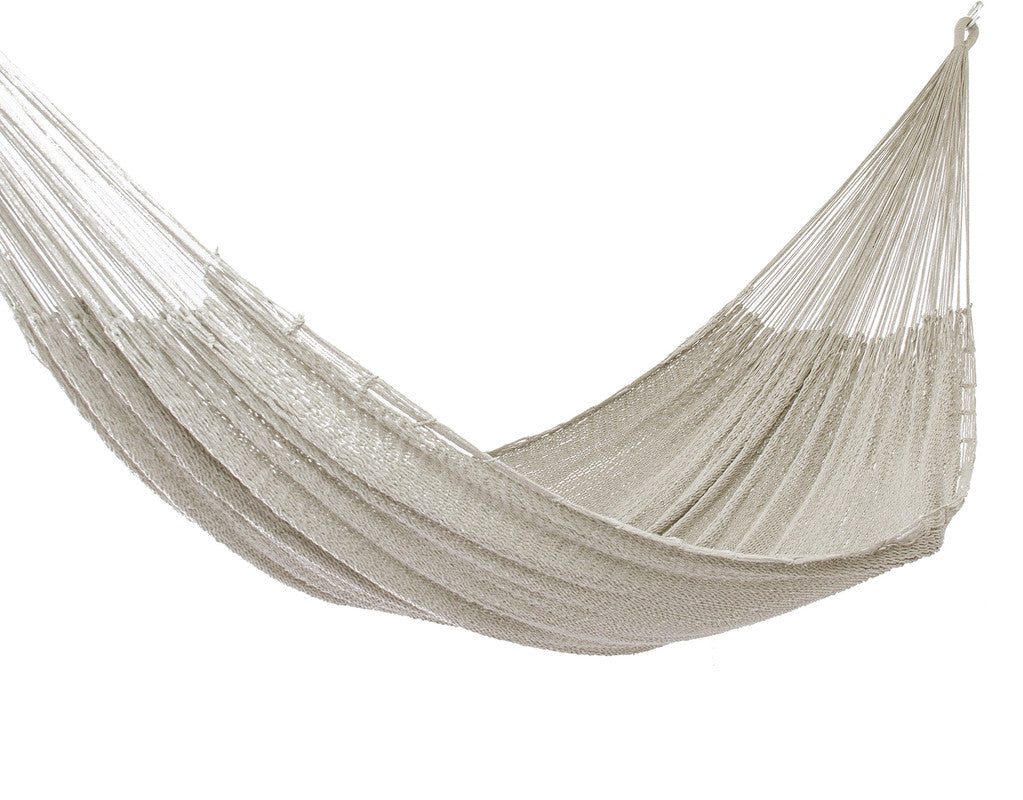 King Size Outdoor Cotton Hammock - Mayan Legacy Marble Edition