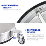 2In1 Surface Cleaner 16.5Inch Undercarriage Washer Pressure Washer Max 4000PSI 1/4 Quick Connector with Universal Wheels and Wands for Car Ground Cleaning - Extra Image
