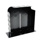 Alpen Outdoor Base Mount 2mm Thickness Aluminium Diesel Heater Fuel Tank Cover Double Side for 10L 15L Fuel Tank Black - Front View
