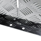 Alpen Outdoor Base Mount 2mm Thickness Aluminium Diesel Heater Fuel Tank Cover Double Side for 10L 15L Fuel Tank Black - 45-Degree Angle