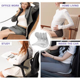 BKT Cushion Portable Ergonomic Lower Back Seat Lumbar Support Chair Posture Corrector Extra Large Fit 75-150kg Users for Home Office Chair and Floo - Extra Image