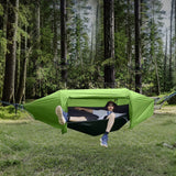 Hammock Tent Outdoor Double Portable Multi-Functional Waterproof Hammock Parachute Camping Hanging Bed 270x140cm with Anti Mosquito Net and Storage Bag - Extra Image