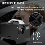 Diesel Air Heater 12V 8KW Tank Portable Heater Thermostat With Remote Control and LCD Display for Car Truck Boat RV Campers Caravan Motorhome - Side View