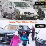 Diesel Air Heater 12V 8KW Tank Portable Heater Thermostat With Remote Control and LCD Display for Car Truck Boat RV Campers Caravan Motorhome - Top-Down View