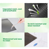 Raised Dog Bed Large Elevated Pet Bed Scratch and Moisture Resistant Breathable Kennel with Non-Slip Feet Indoor Outdoor for All Seasons Max Load 100kg - Extra Image