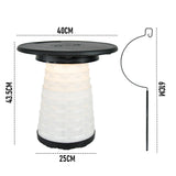 Multi-Functional Outdoor Stool for Aussie Night Camping Fishing Telescopic Hook Rod Lanterns Tarps Hanging No-Tools Assembly Anti-Corrosion PP - Extra Image
