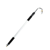Stainless Steel Pressure Washer Gutter Cleaner Aluminium Alloy Water Fed Pole for Gutter Cleaning 180 Rotatable Nozzle Max 1.75m With Curved End