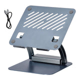 7-in-1 Laptop Stand Docking Station Ergonomic Laptop Riser 360 Rotatable - PD Charging HDMI USB-C and USB-A 3.0 Ports for MacBook M1/M2/M3 HP ASUS DELL