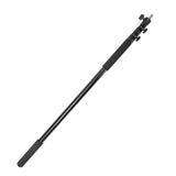 Handheld Boom Pole Stand Light Portable Telescopic Stand Max 3m with Lock and Shoulder Strap For Studio Strobe Light Flash Microphone Speedlight Support - Side View