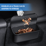 TPE Car Boot Organiser Australia | No-Sew Stitching Odourless Design | Reusable Velcro for Door/Center Console | Camping/Office Storage Box - Side View