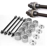 30 PCS Pull and Press Sleeve Kit 45# Steel Removal Installation Bushes Bearings Tool Kit Bush Removal Insertion Works on Most Cars and LCV HGV Engines - Extra Image