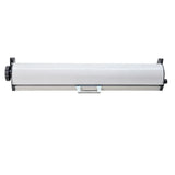 5 Line Retractable Clothesline 10m Heavy Duty Wall-Mounted Iron Clothes Dryer Outdoor Indoor Drying Rack Rope Hanger for Wet Dry Clothing Bathroom - Rear View