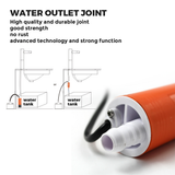 SEAFLO Submersible Inline Pump 12V 280GPH Transfer Pump Water Resistant High Pressure Washing Water Diesel Pump For RV Marine Boat Caravan