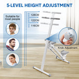 Foldable Stair Stepper for Home Gym Exercise Height Adjustable Vertical Climber Machine 150kg Loading Capacity with Digital Display for Full-Body Workout - Top-Down View