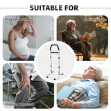 Mobility Standing Aid Aluminium Alloy Handrail Adjustable Height with Non-Slip Base for Seniors and Pregnant Women Couch Assistance Bearing Capacity 100kg - Extra Image