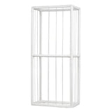 Stuffed Animal Storage Plush Toy Storage Vertical Corner Toys Display Holder Easy Accessible with Elastic Cord for Nursery Kids Room Bedroom Organization